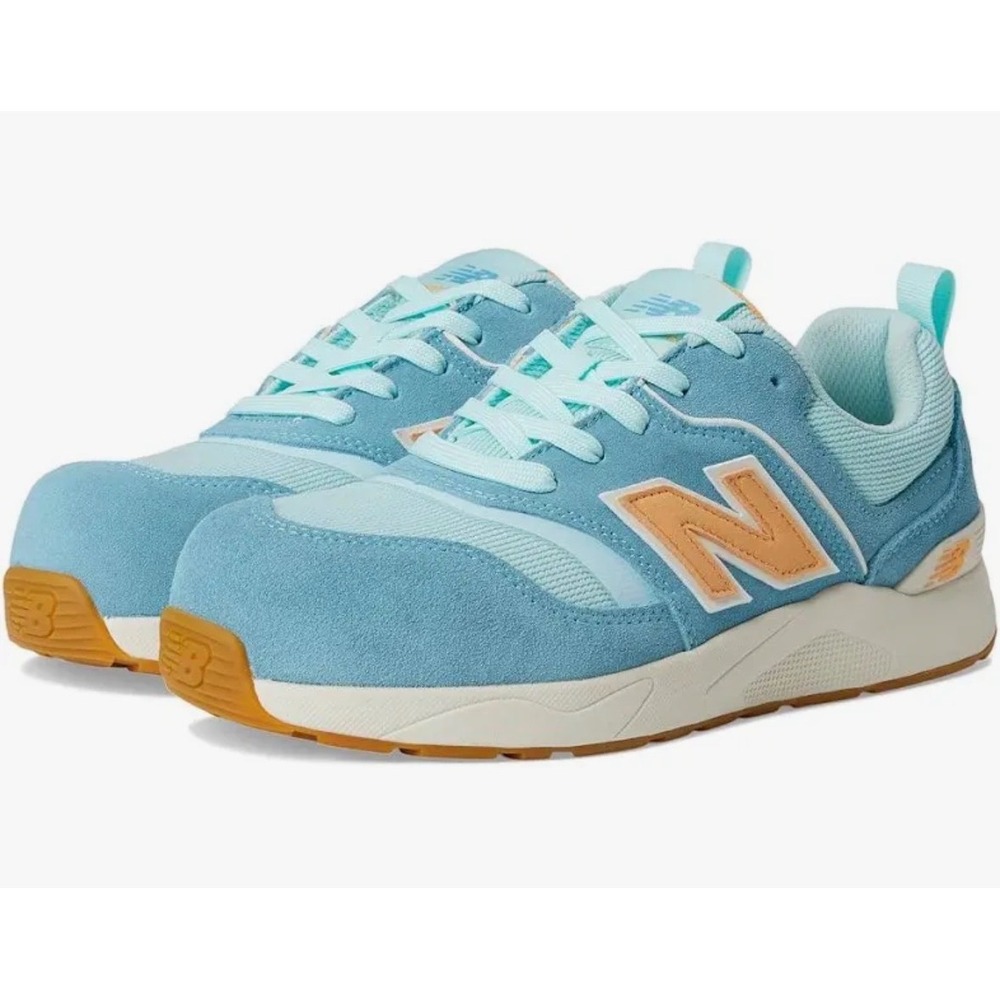 New Balance Elite Lite Womens EH Composite Toe Work Shoes Milky Blue  8.5 NIB